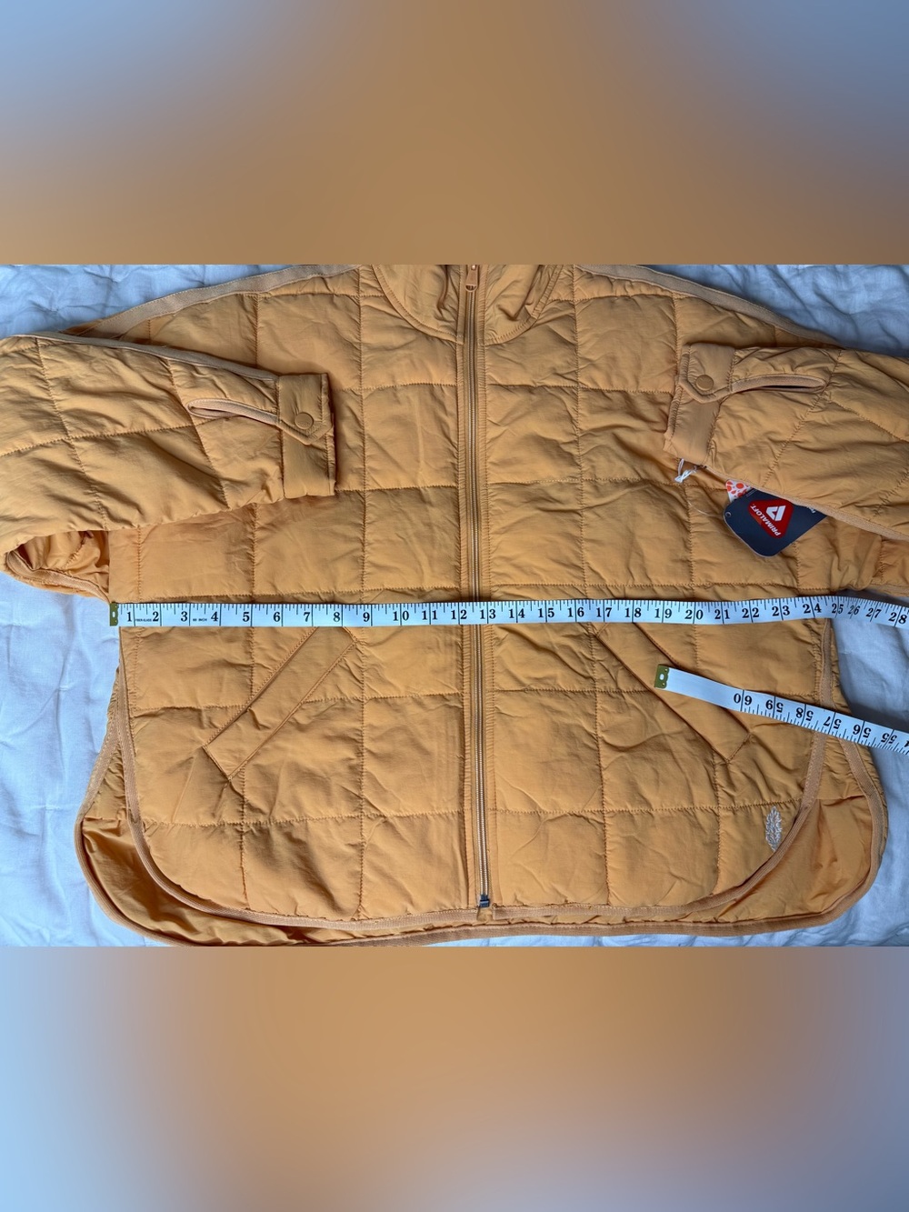 Free People Movement Packable Lightweight Pippa Puffer Jacket NWT Small Orange - Picture 12 of 13